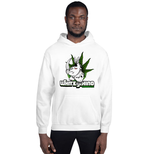 White Rhino Strain Hoodie