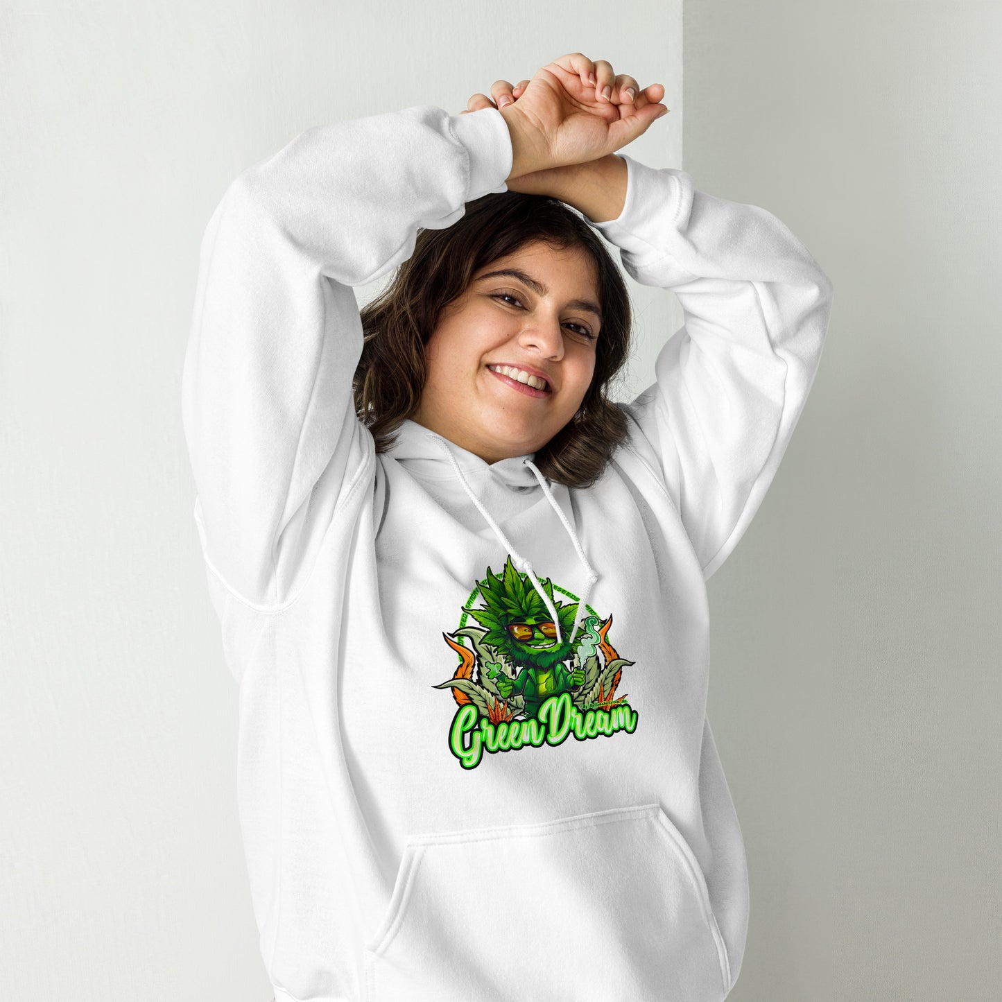 Green Dream Strain Hoodie