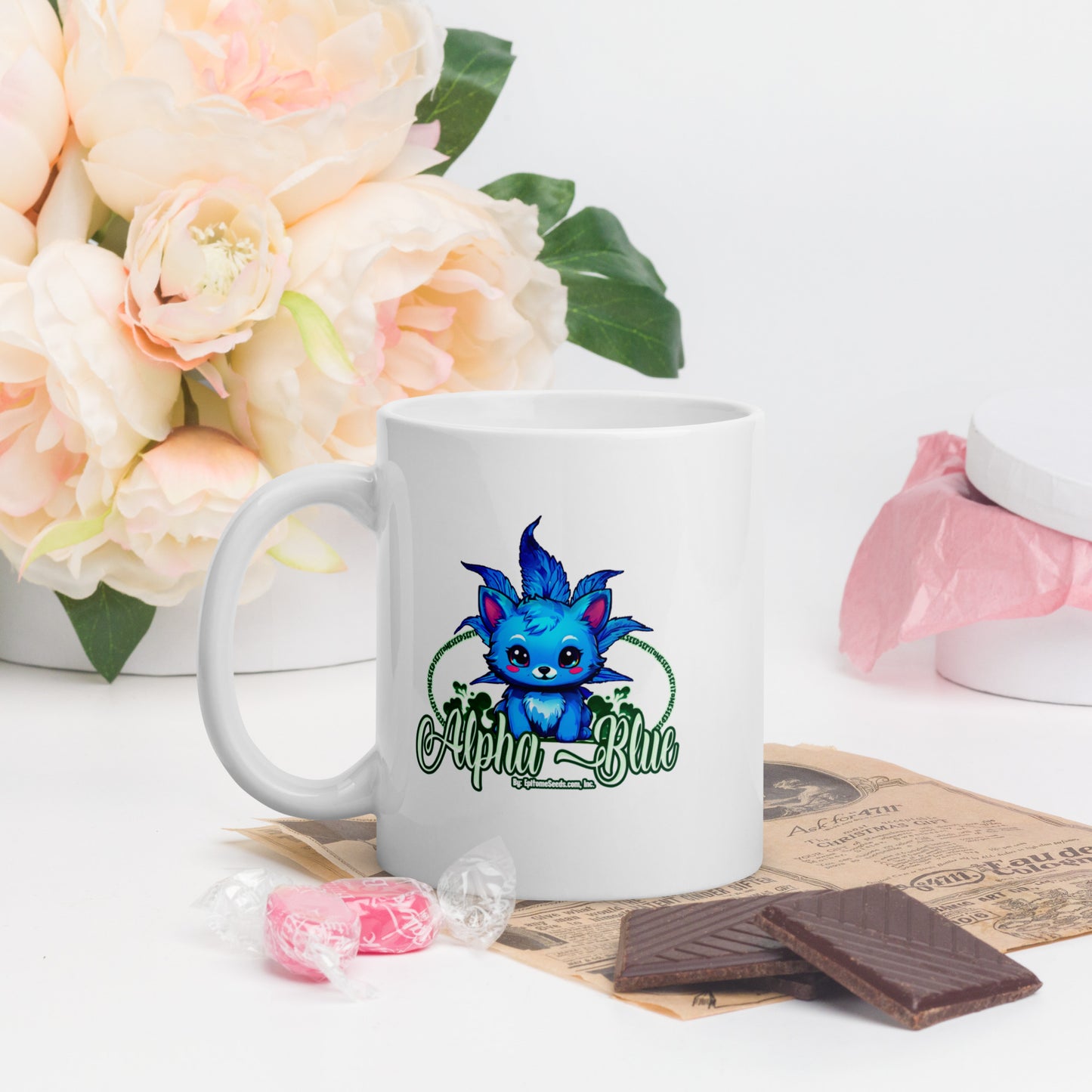 Alpha Blue Strain Mug