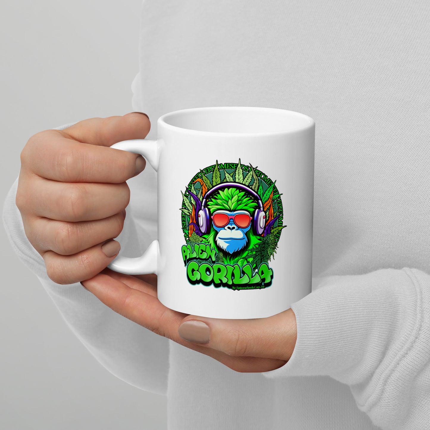 Alien Gorilla Strain Mug