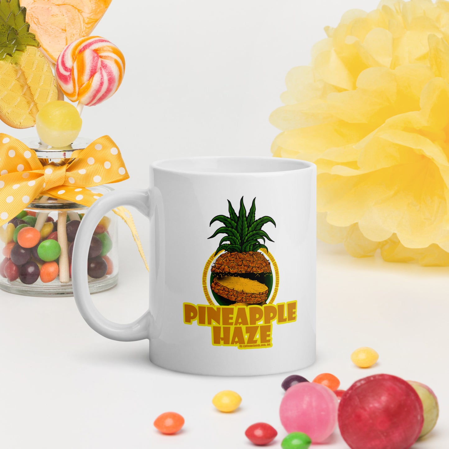 Pineapple Haze Strain Mug