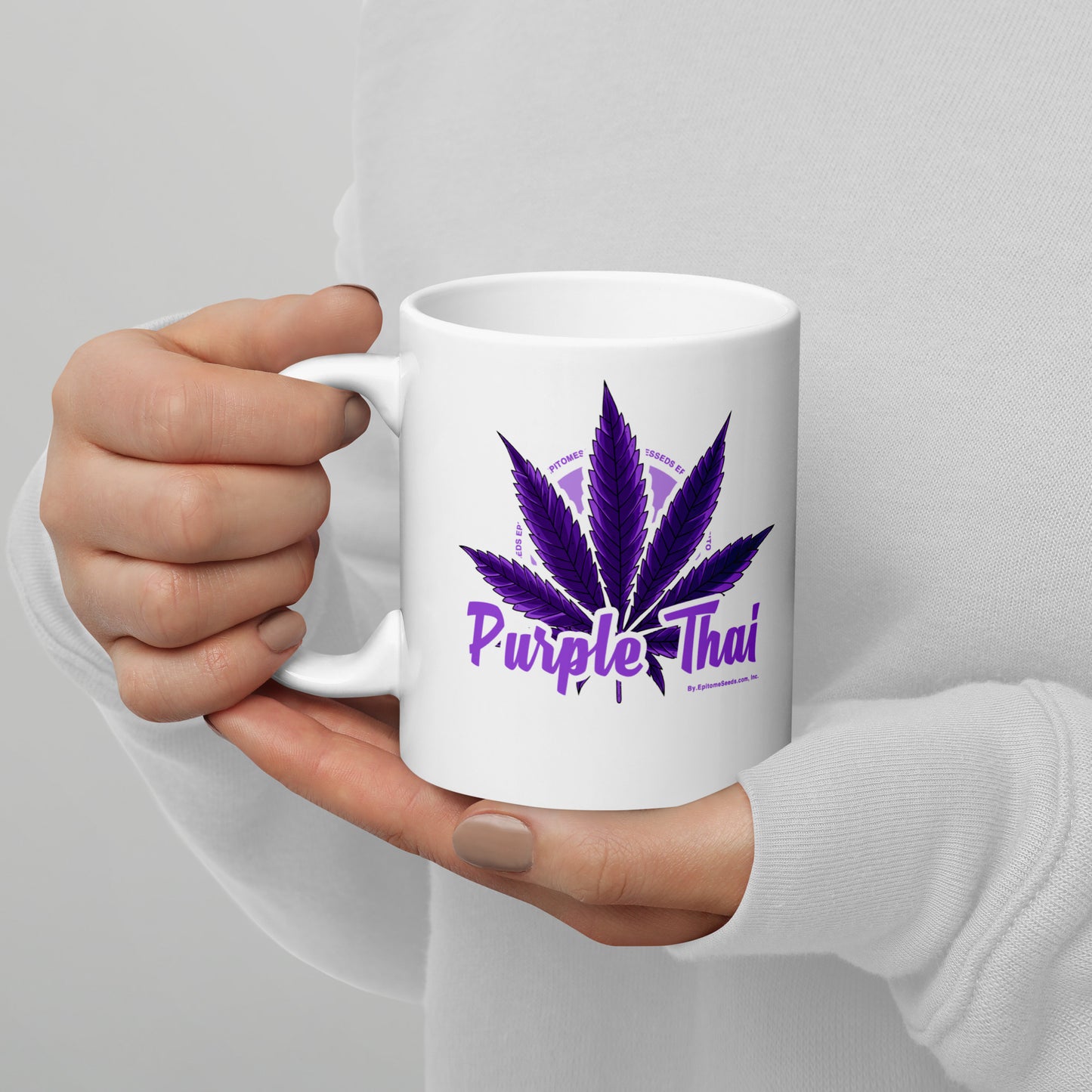 Purple Thai Strain Mug