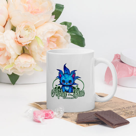 Alpha Blue Strain Mug