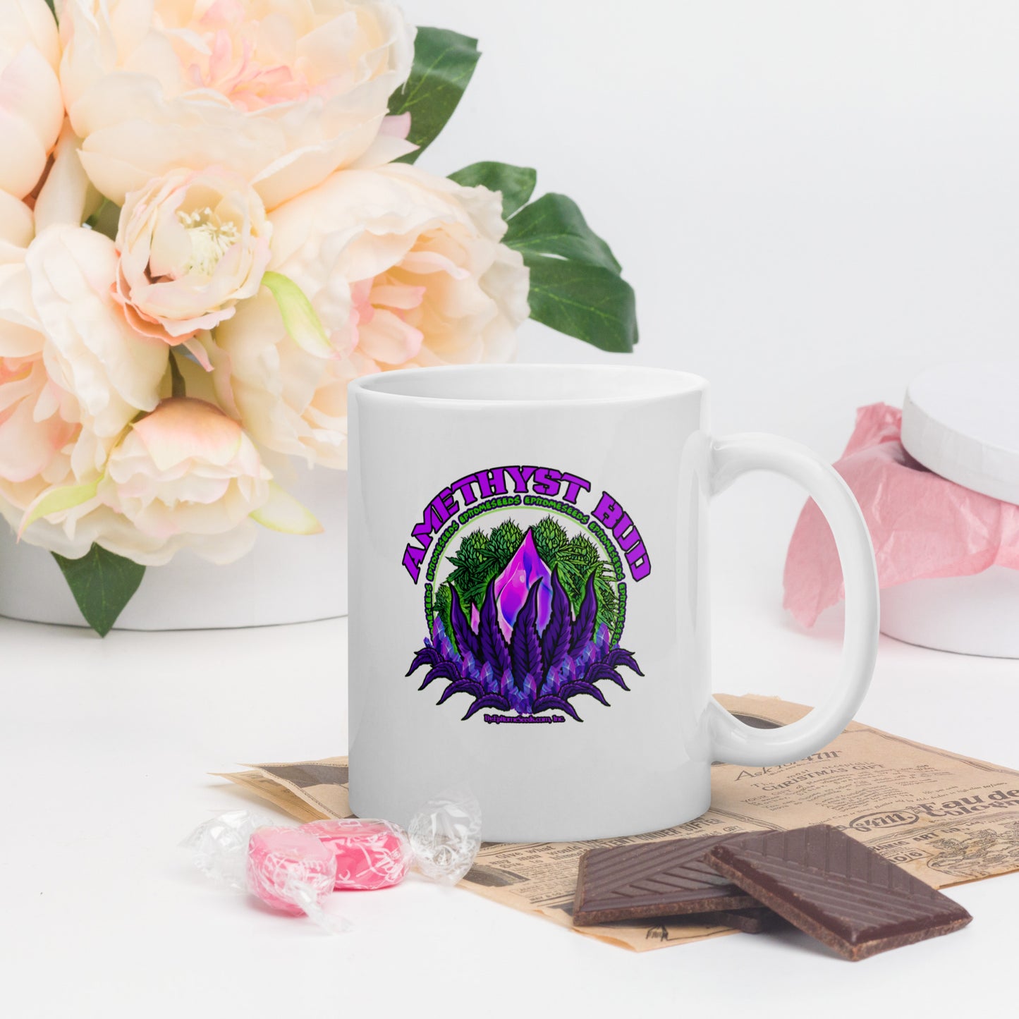 Amethyst Bud Strain Mug