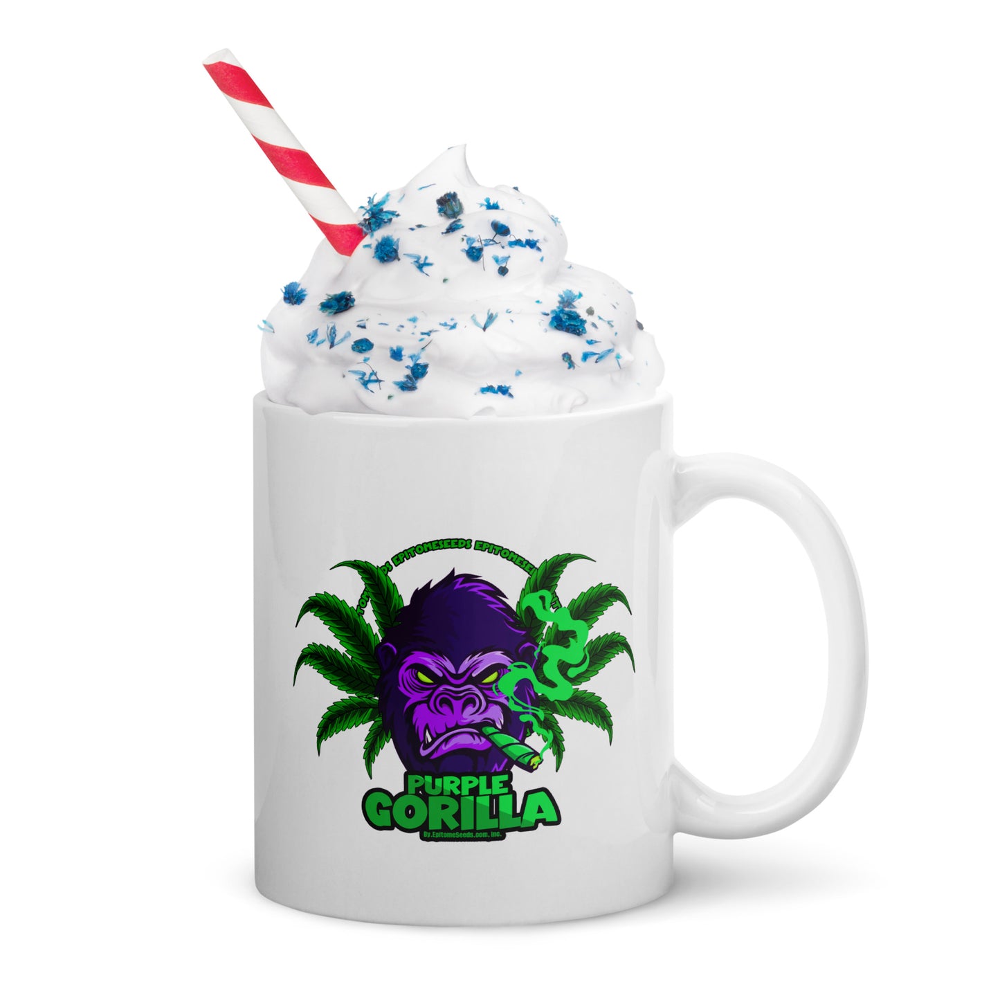 Purple Gorilla Strain Mug