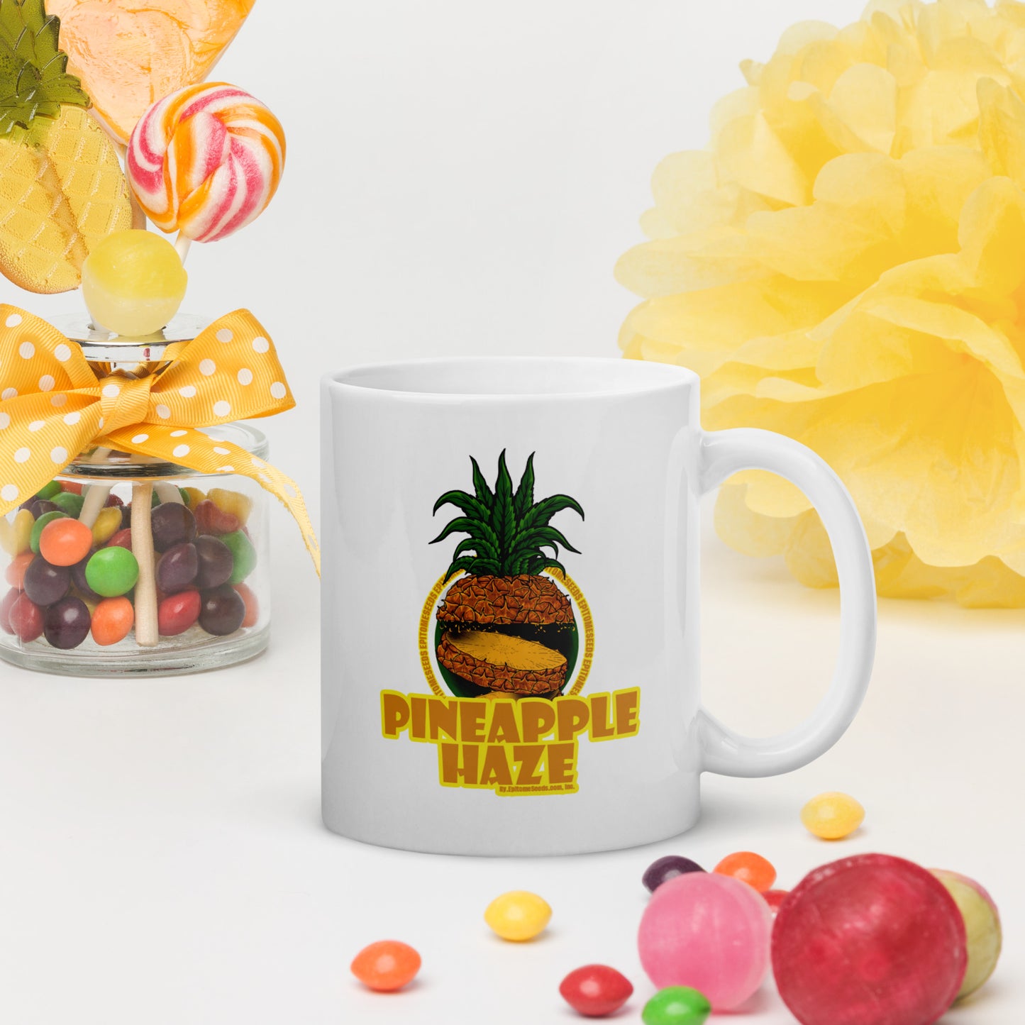 Pineapple Haze Strain Mug